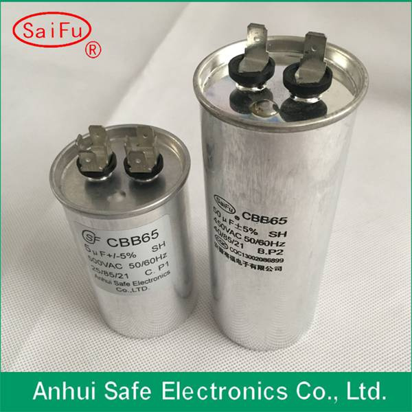 AC Motor Capacitor Cbb65 22UF 450V 50Hz