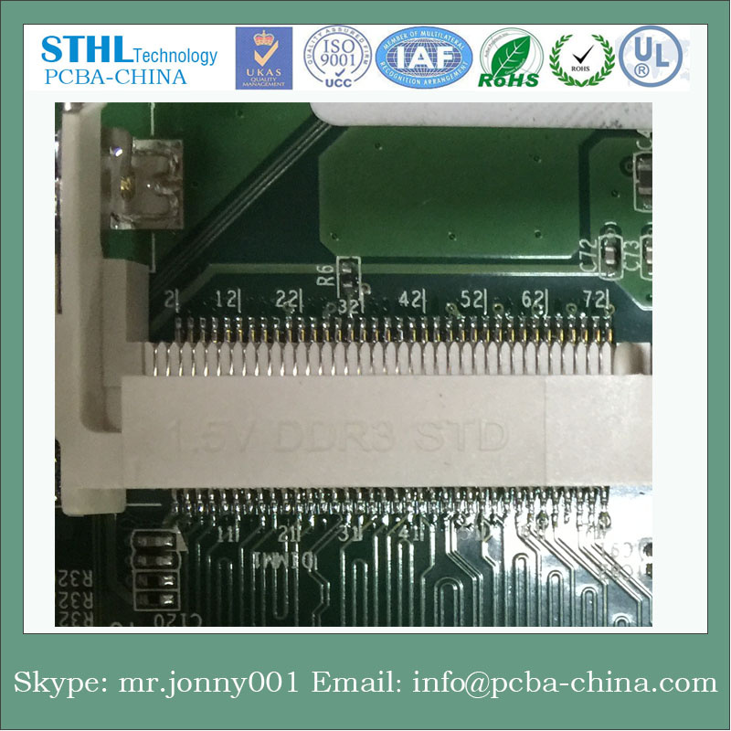 GPS Module Mainboard PCBA, PCB Board for Shenzhen
