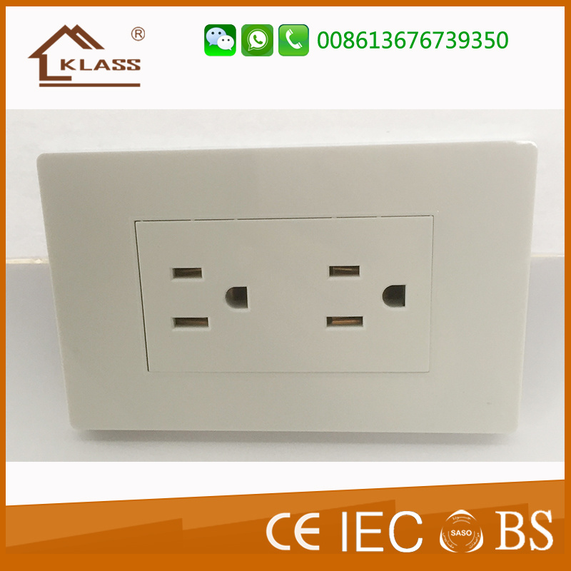 Low Price American Standard Electrical Switch Socket with PC Cover