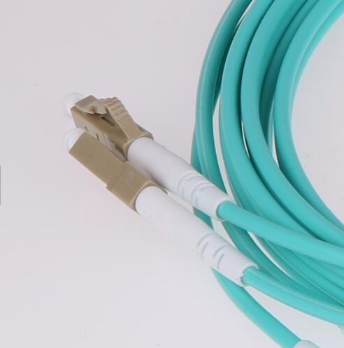 LC Upc-LC Upc Mm Om4 Duplex Fiber Optic Patch Cord