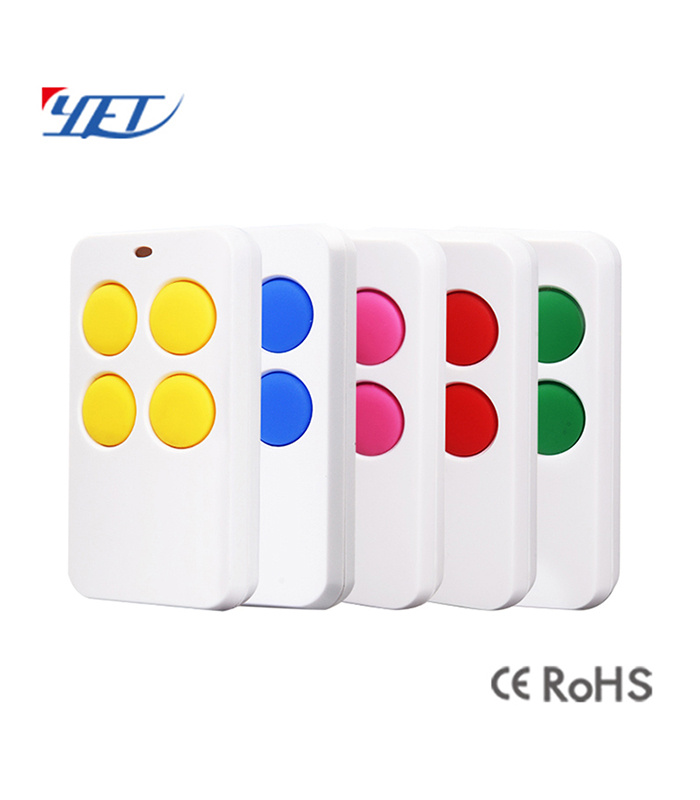 New Product High Quality Feel RF 433/315 MHz Universal Use Remote Control Yet2110