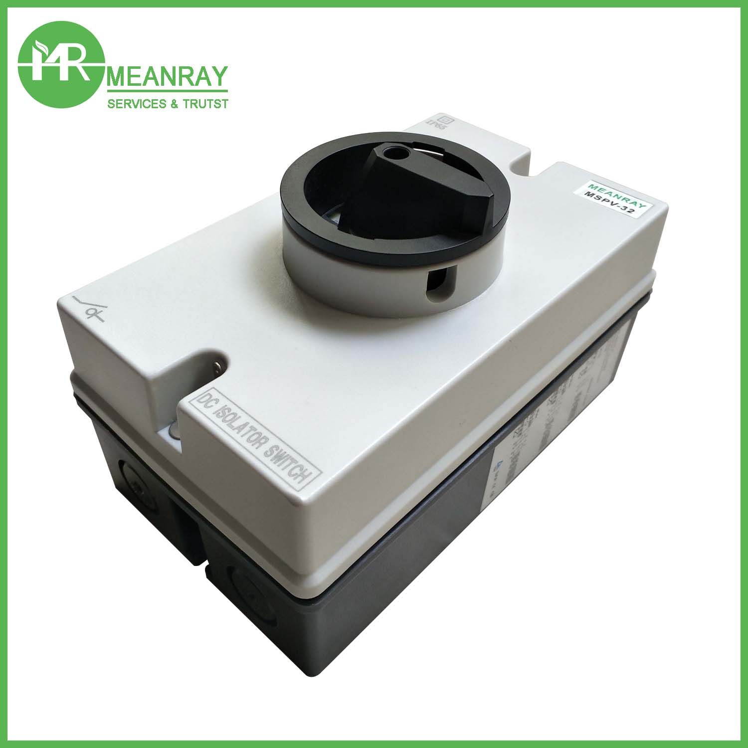 DC 12000V Isolator Swtich 4p 32A Rotary Switch IP66 Outside Switch