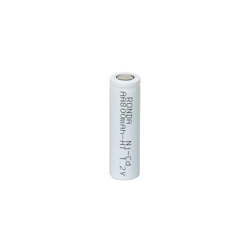 AA800mAh 1.2V Rechargeable High Temp. Ni-CD Battery