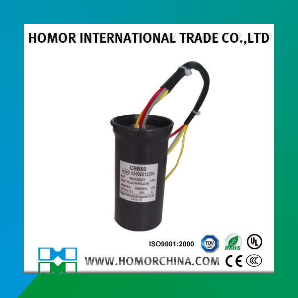 Cbb60 Capacitor 250VAC 50/60Hz 25/70/21