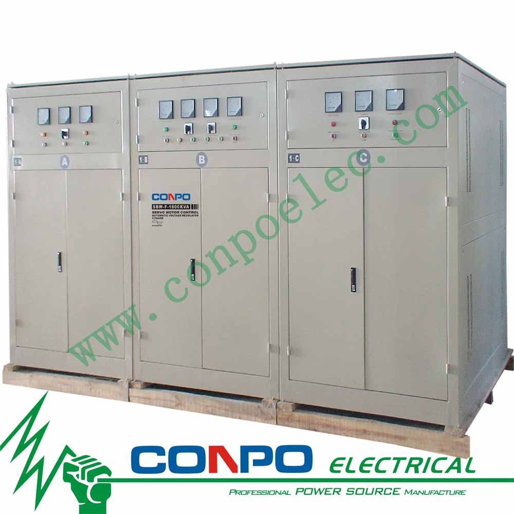 SBW-F-1800kVA Split-Regulating Full-Automatic Compensated Voltage Stabilizer/Regulator
