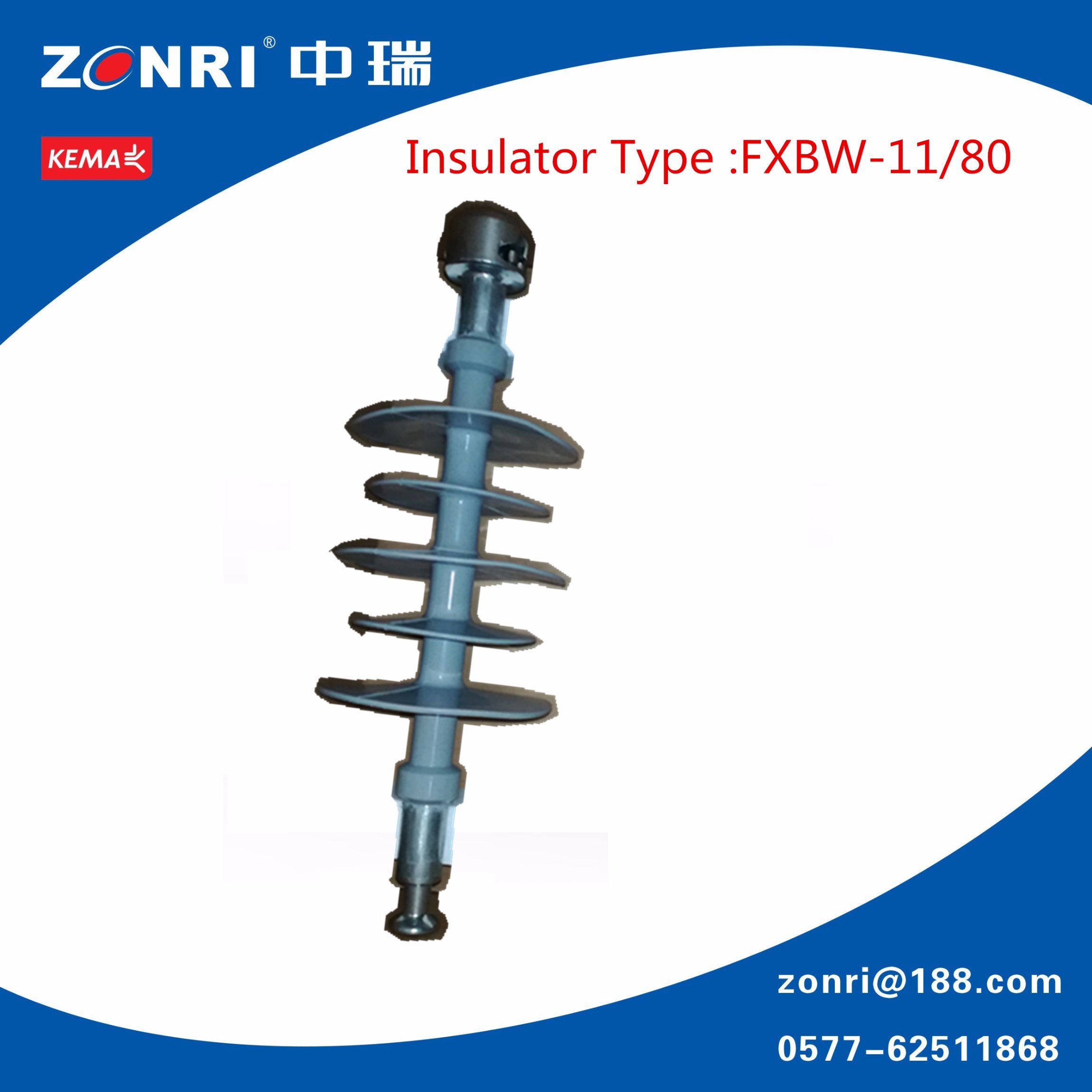 Long Rod Insulator 11kv 80kn