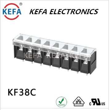 PCB Screw Barrier Terminal Block Connector with Cover
