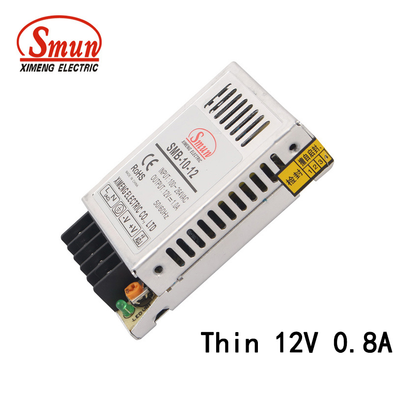 SMB-10-12 Ultra Thin Type 10W 12V 0.8A AC-DC Static Converter