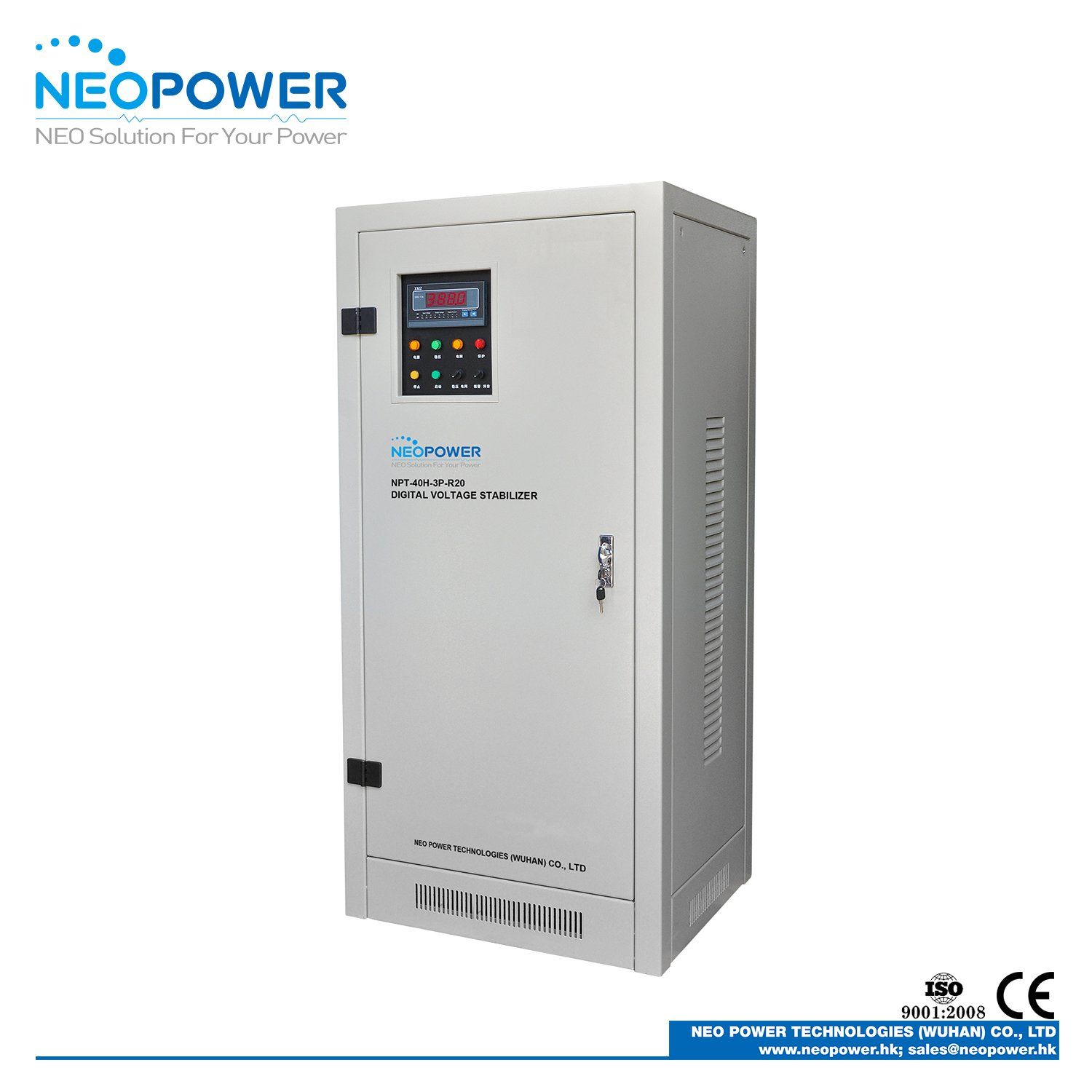 60kVA Static Voltage Stabilizer with RS485 Port