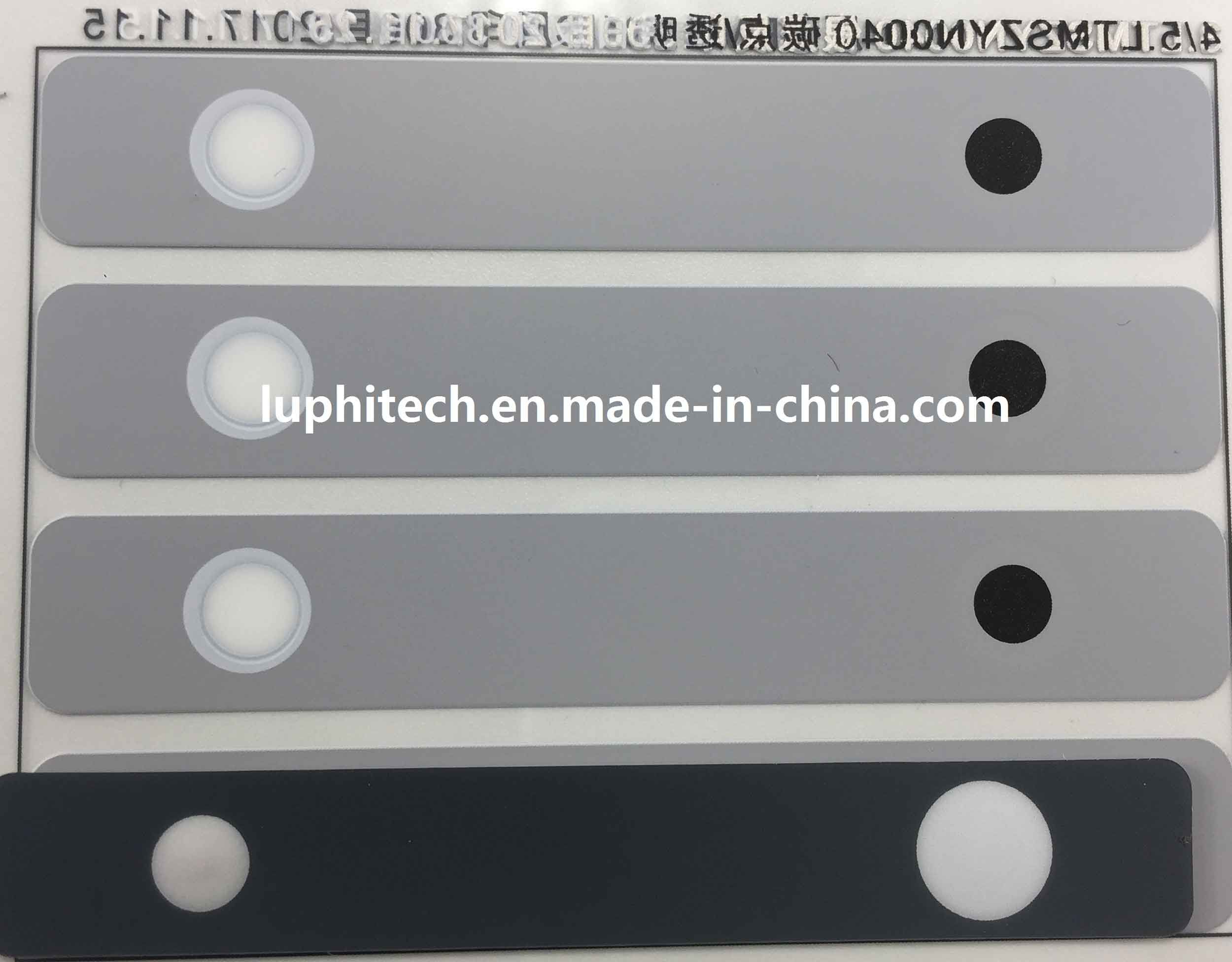 Transparent White LEDs Windows Polydome Embossed Membrane Switch