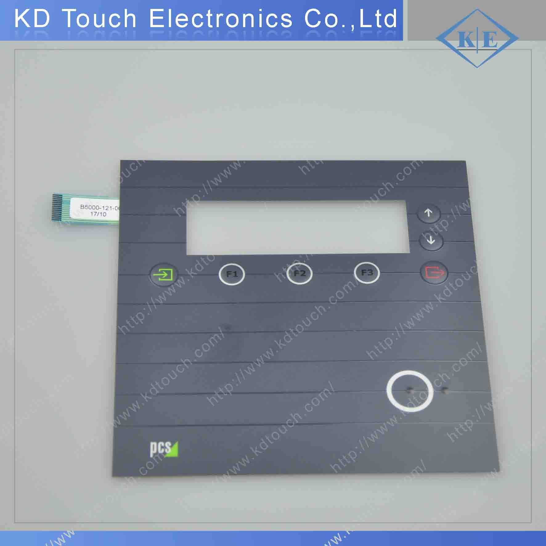 Autotype PE Membrane Keyboard with Embossed Kingbright LED
