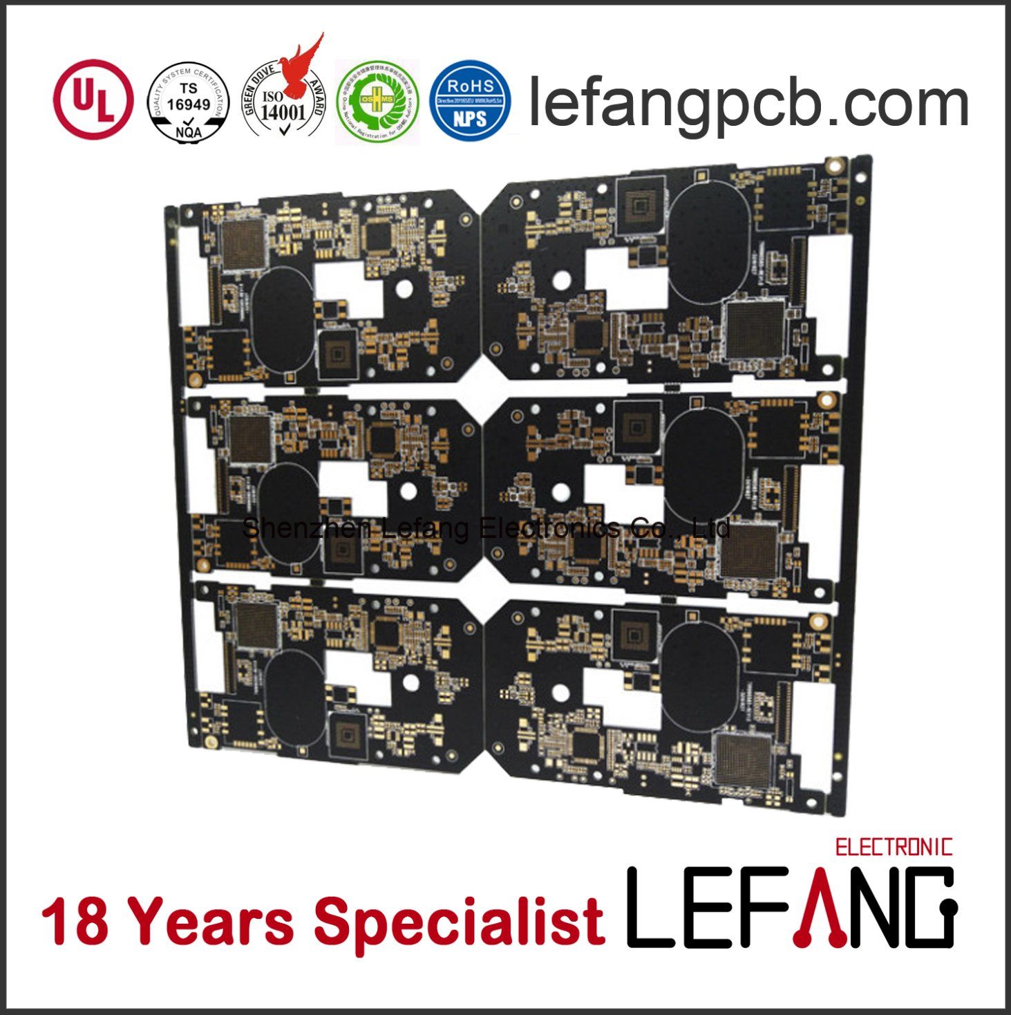 Double-Sided PCB Board for Electronics Drone