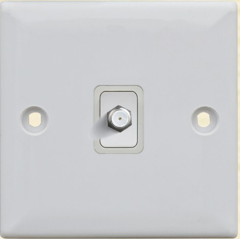 British Standard Satellite Socket Flat