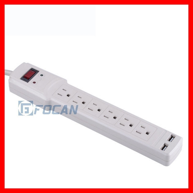 American Power Strip with USB Port