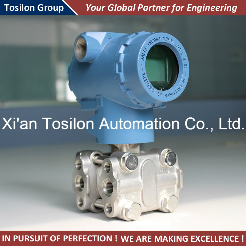 Industrial (Differential) Liquid Pressure Transmitter for Water 4-20mA, Hart