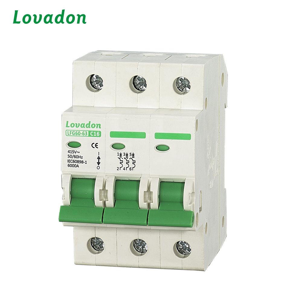 IEC 60947 Solar Energy Systems MCB Medium Voltage Minature Circuit Breaker