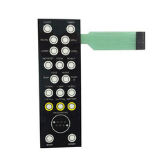 Rim Embossed Membrane Keypad Switch for Kitchen Use