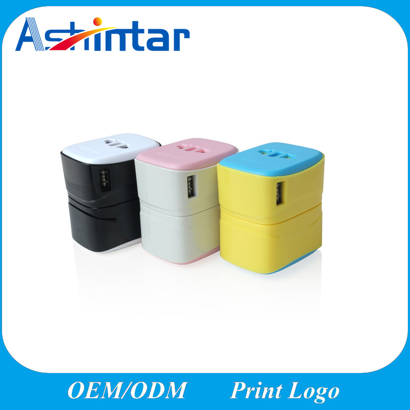 Universal Travel Smart Adapter Plug Multi Plug Adapter with USB Port