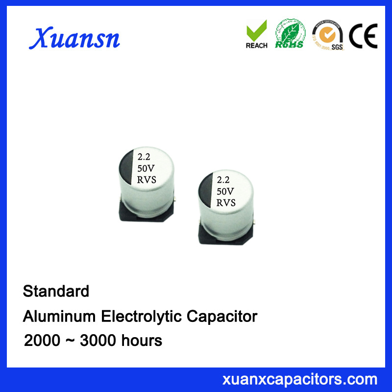 2.2UF 50V Chip Type General Electrolytic Capacitor