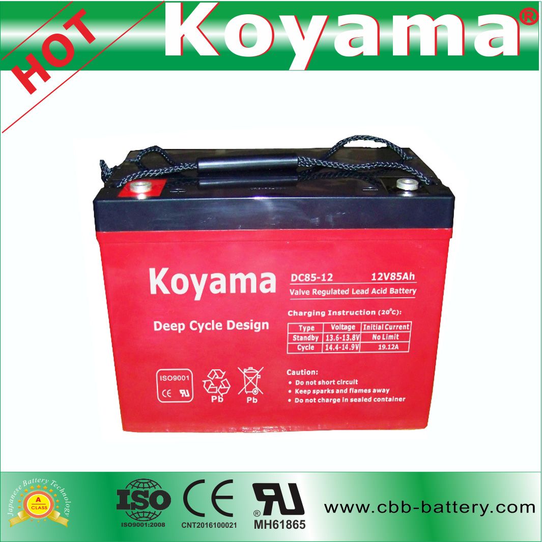Deep Cycle Battery 12V 85ah for Renewable Energy Systems DC85-12