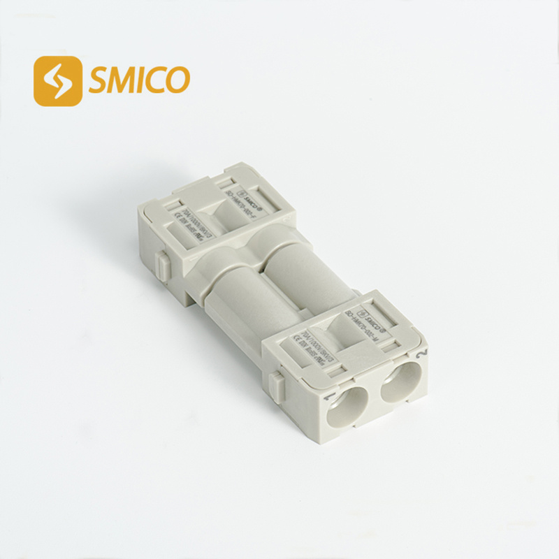 Hm Modular 2pin Heavy Duty Screw Connector Similar Harting 09140022646