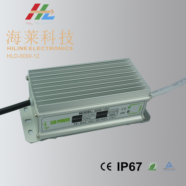 LED Driver Waterprof 60W 12V