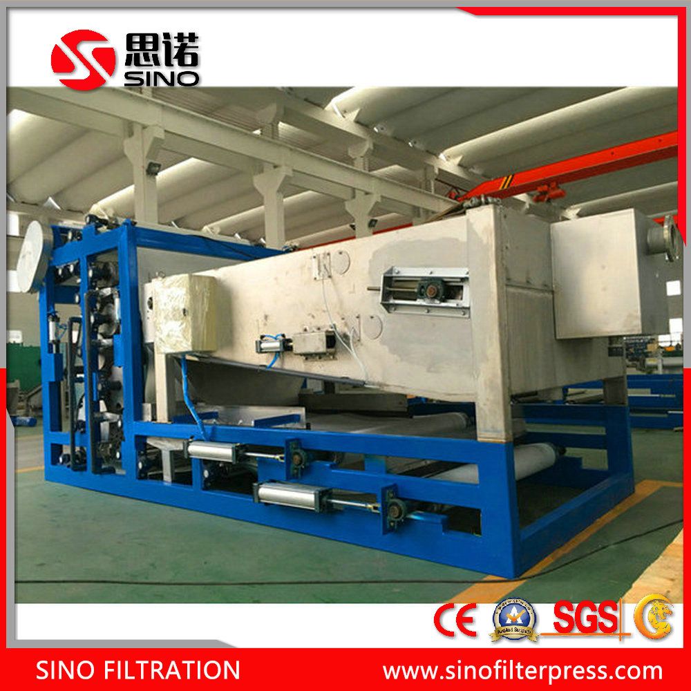 Stainless Steel Wastewater Dewatering Belt Filter Press