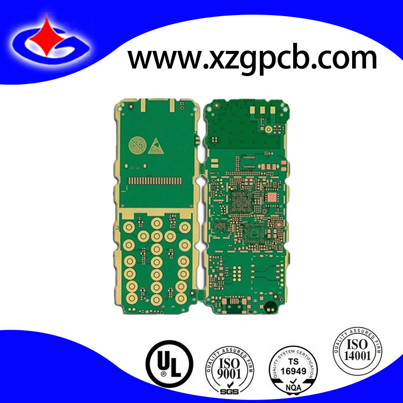 4layers Integrated circuit Mobile Phone Mainboard PCB Circuit
