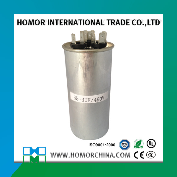Cbb65 AC Motor Running Capacitor Round Type
