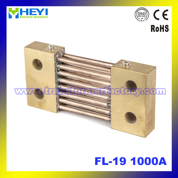 1000A Current Volt Drop 75mv FL-19 Welding DC Manganin Shunt
