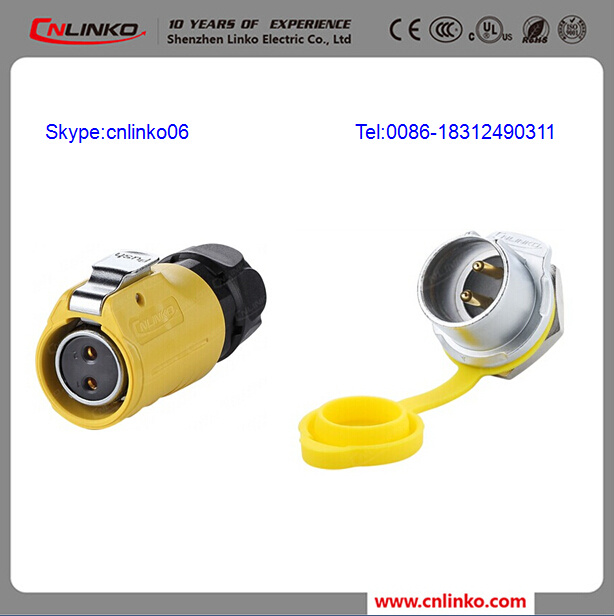 Waterproof Wire Connector 14 AWG Electrical Power Connector