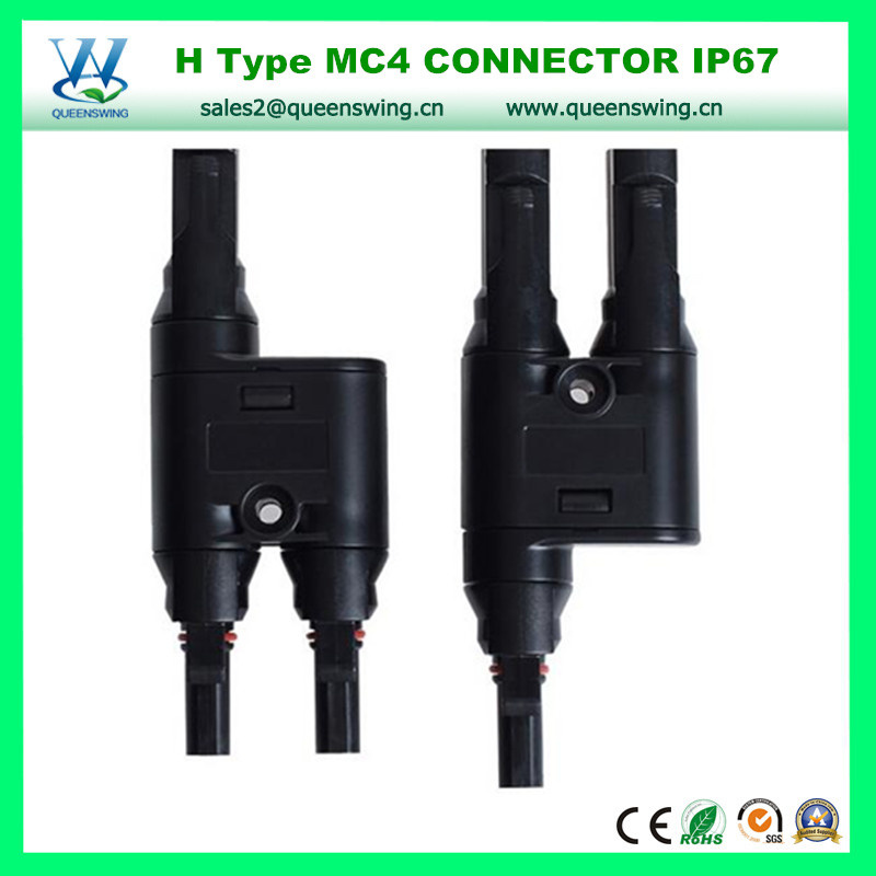 1 Pair IP67 H Type Mc4 Connector
