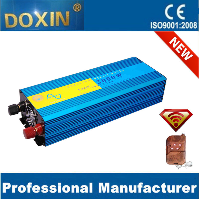 3000W Power Inverter with Remote Control Function