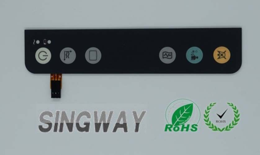 Customed Control Keyboard Membrane Switch for Machine