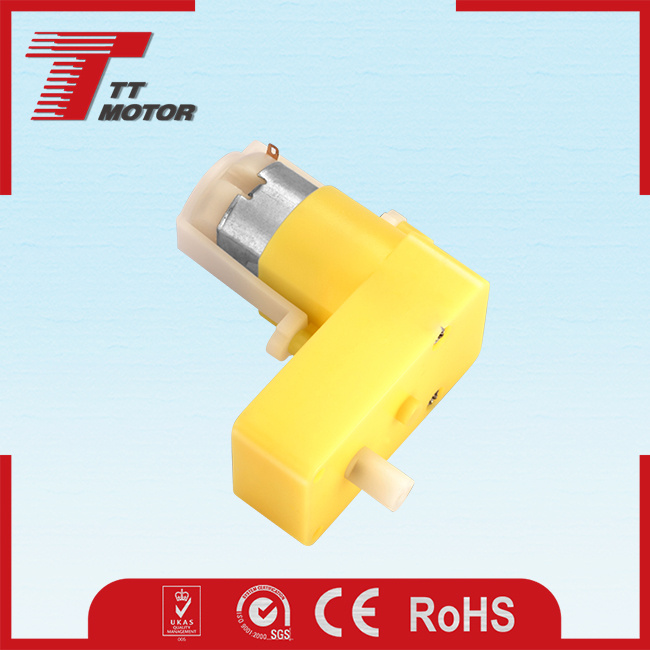 Mini plastic gear permanent magnet DC motor for robots