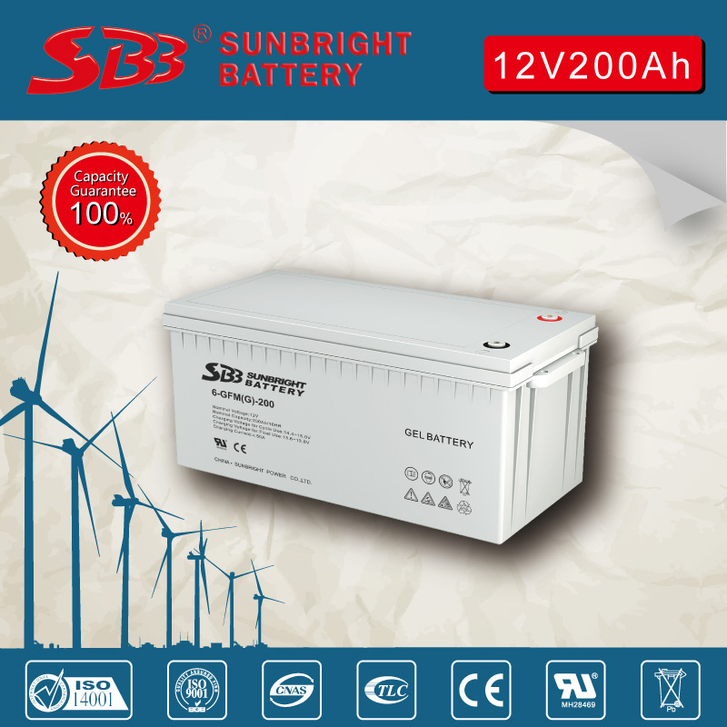 Gel Battery 12V200ah AGM Battery for Telecom System