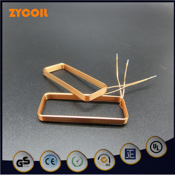 Rectangular Air Core Magnet Copper Inductor Coil