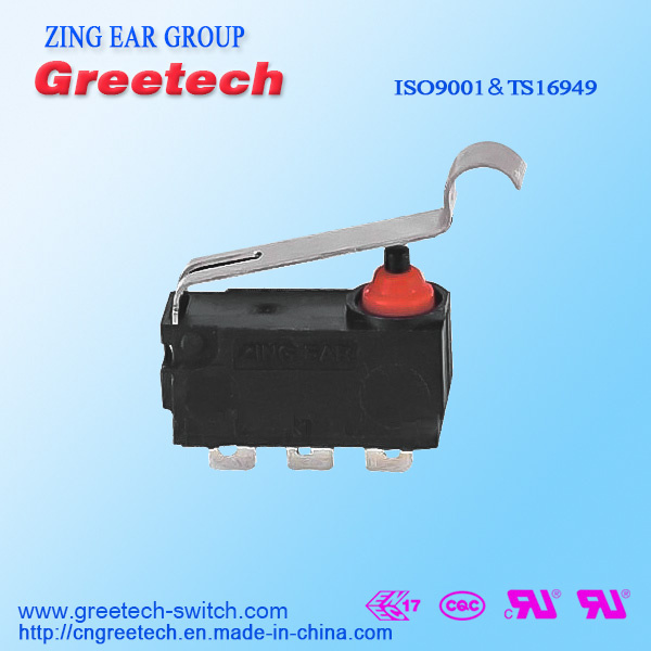 Subminiature Sealed Waterproof Micro Switch Used in Car and Toys