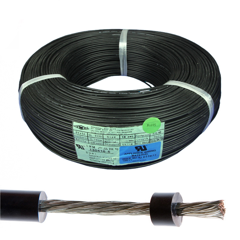 UL Awm Style 3135 Tinned Copper 12AWG Silicone Wire
