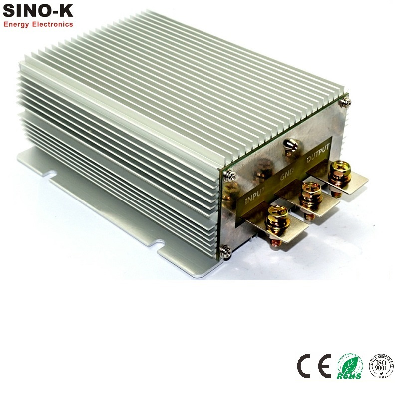 High Quality Waterproof Buck DC 24V to 12V Converter 60A 720W Power Supply Voltage Regulator, Efficiency up 97%