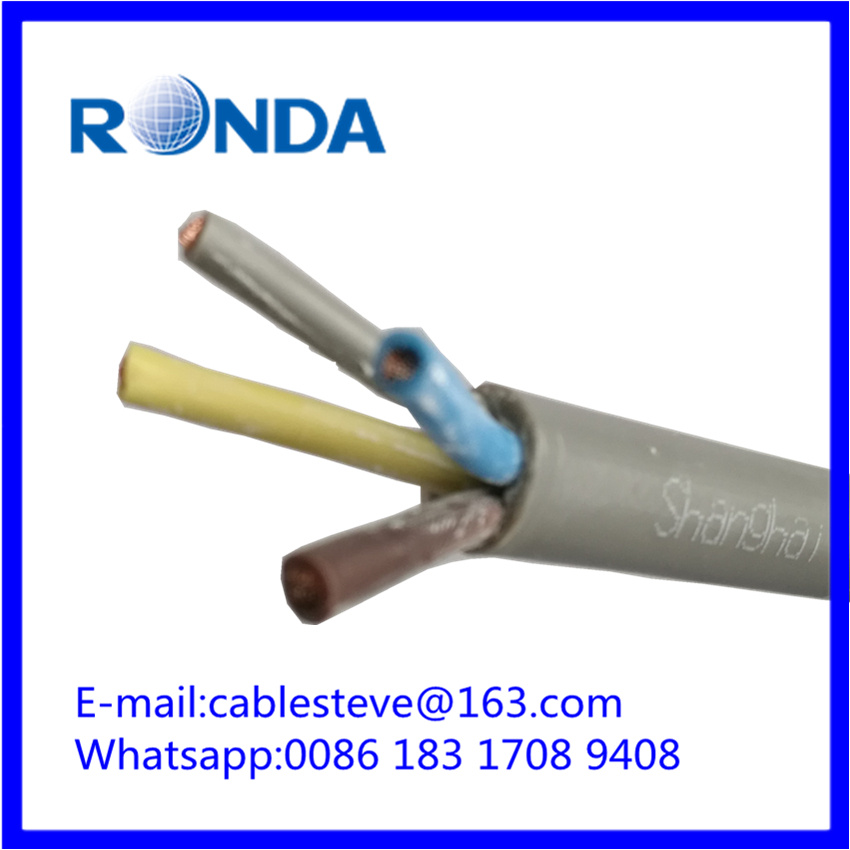 PVC flexible electrical wire cable 4X6 sqmm