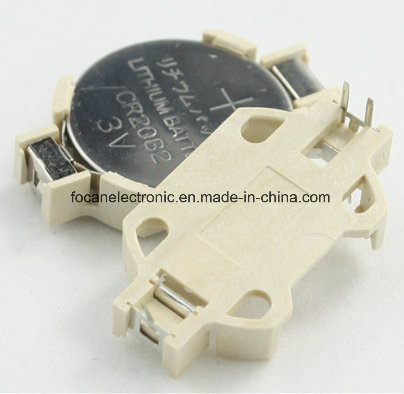 Cr2032 Cr2025 Cr2016 SMD PCB Mount 2 Pin Cell Battery Socket Holder Case