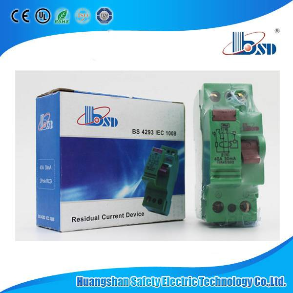 Residual Current Circuit Breaker with Ce Certificate