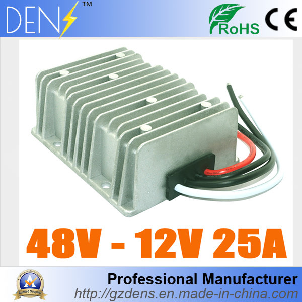 DC DC Converter Step Down 48V to 12V 25A 300W Golf Cart Voltage Regulator DC-DC Buck Module