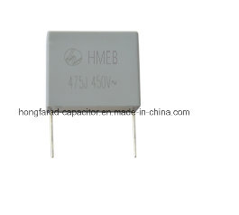 Box Type Cl21X Meb Metallized Polyester Film Capacitor for Lighting