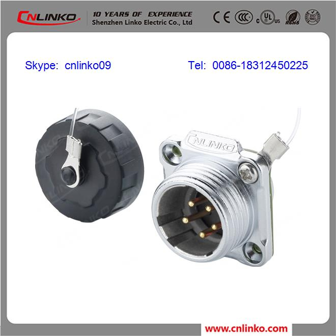 Cnlinko 5pin Waterproof Circular Connector IP68
