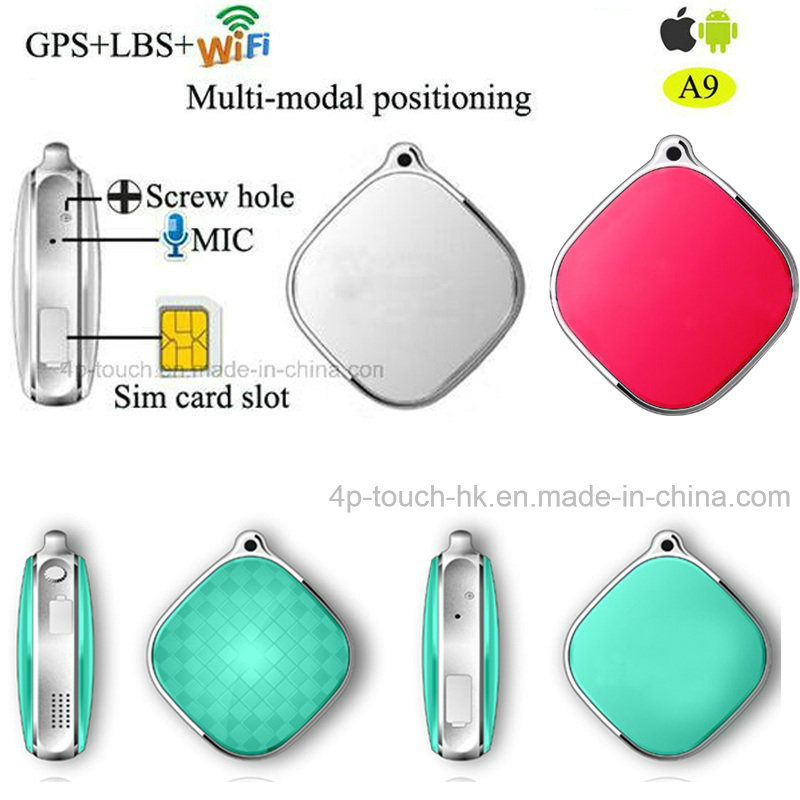 Smallest Smart GPS Tracker with Sos Button for Emergency Call A9