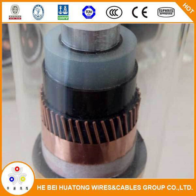 Type N2xsy Cable 1X 185 mm2 Cu/XLPE/Cts/PVC 18/30 (36) Kv IEC60502armored Electrical Power Cable
