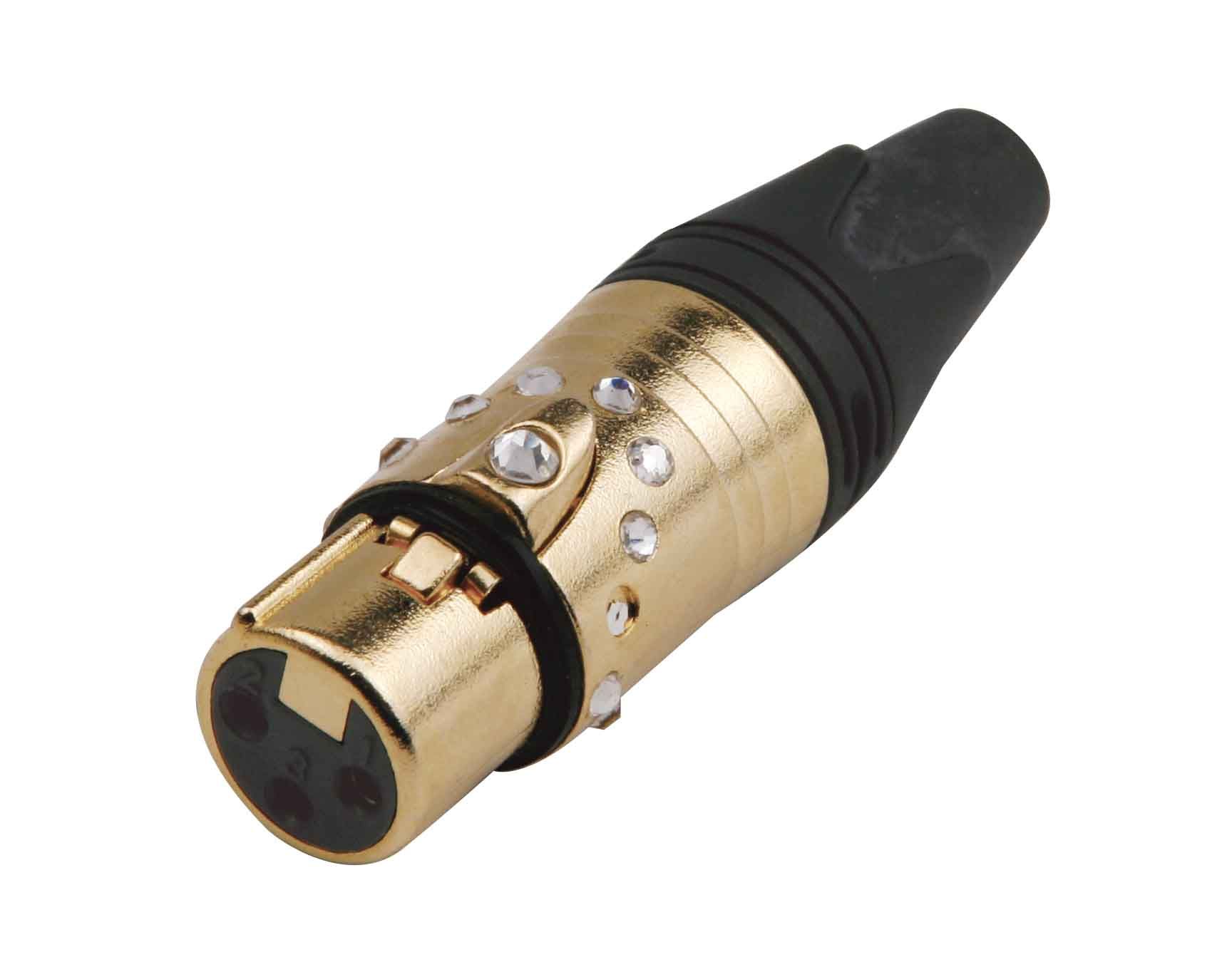Microphone Connector for Microphone Cable and Mixer