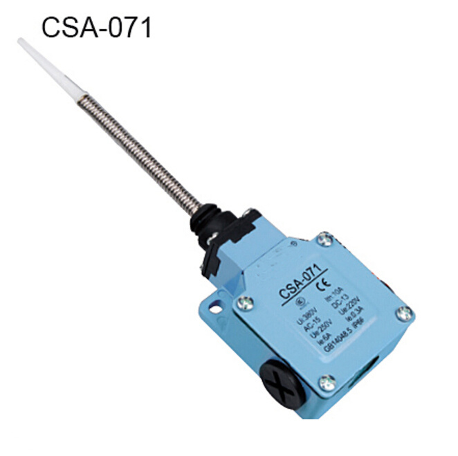 IP66 CSA Series 250V 10A 1no1nc Waterproof Snap Action Limit Switch
